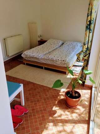 Хостелы Traveling Ladybug Hostel Орадя Двухместный номер с 1 кроватью и собственной ванной комнатой-6